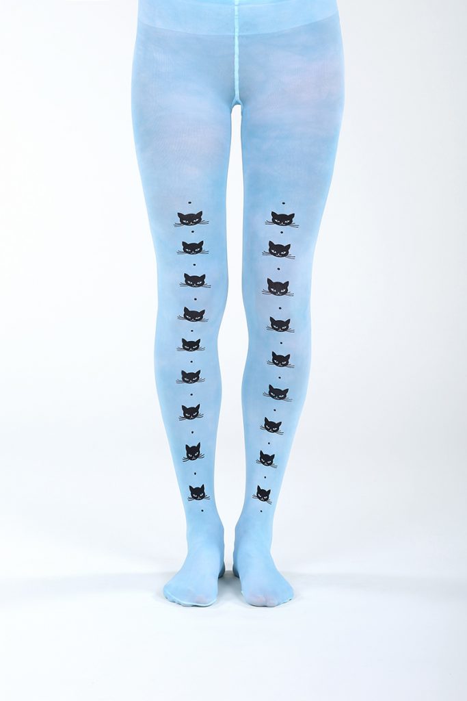 Cat heads tights