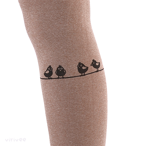 4 birds tights by Virivee