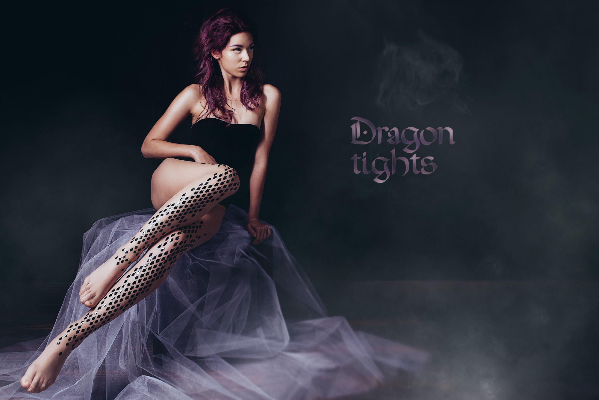 Dragon tights by Virivee