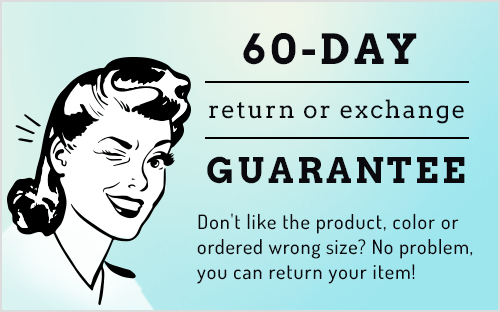 60-day return guarantee