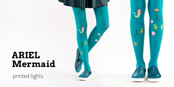 Ariel mermaid tights by Virivee