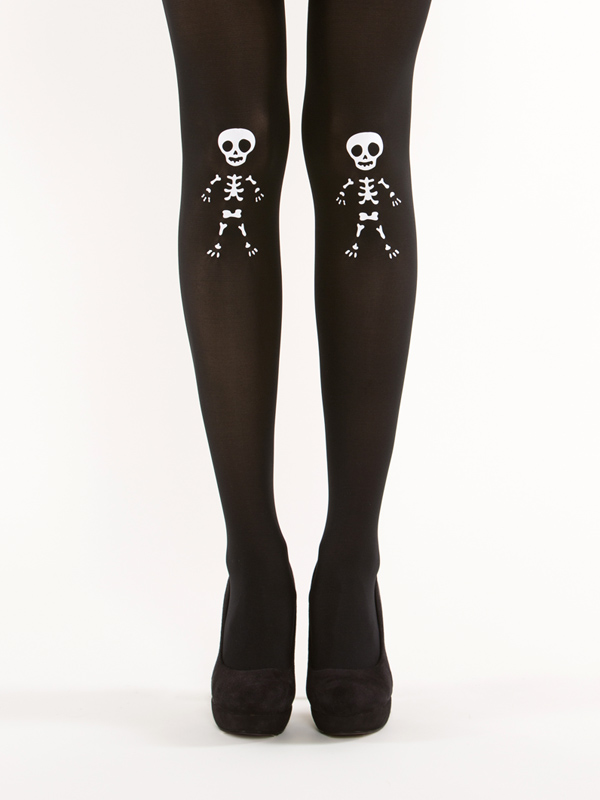 Cute skeleton tights by Virivee