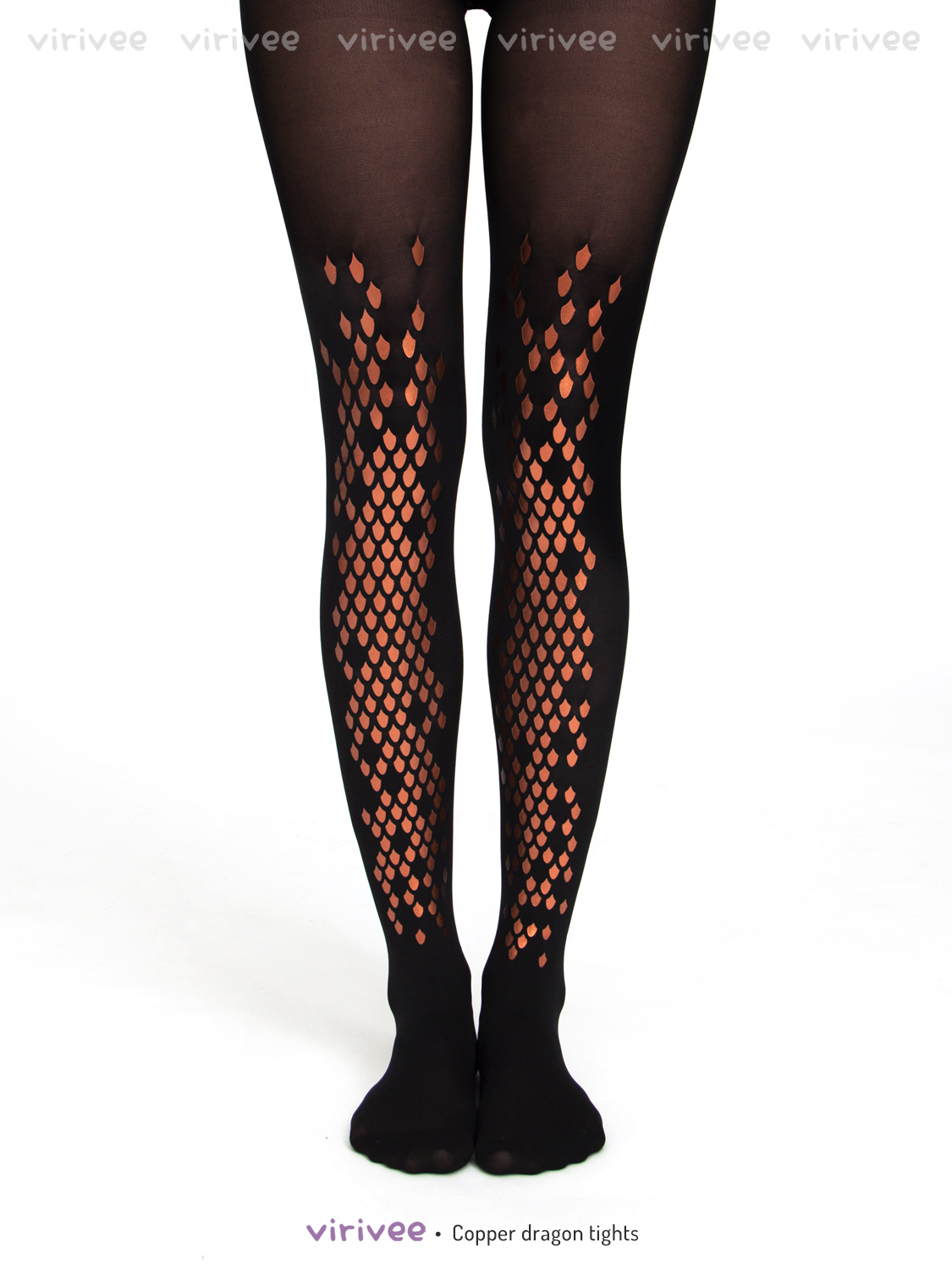 Drachen Strumpfhose, Kupfer